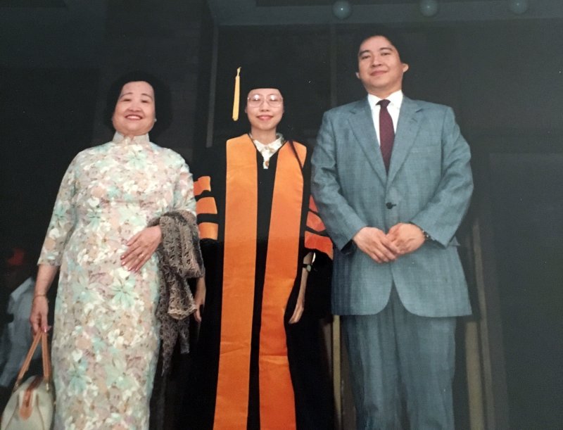 President Ho and his family.picture